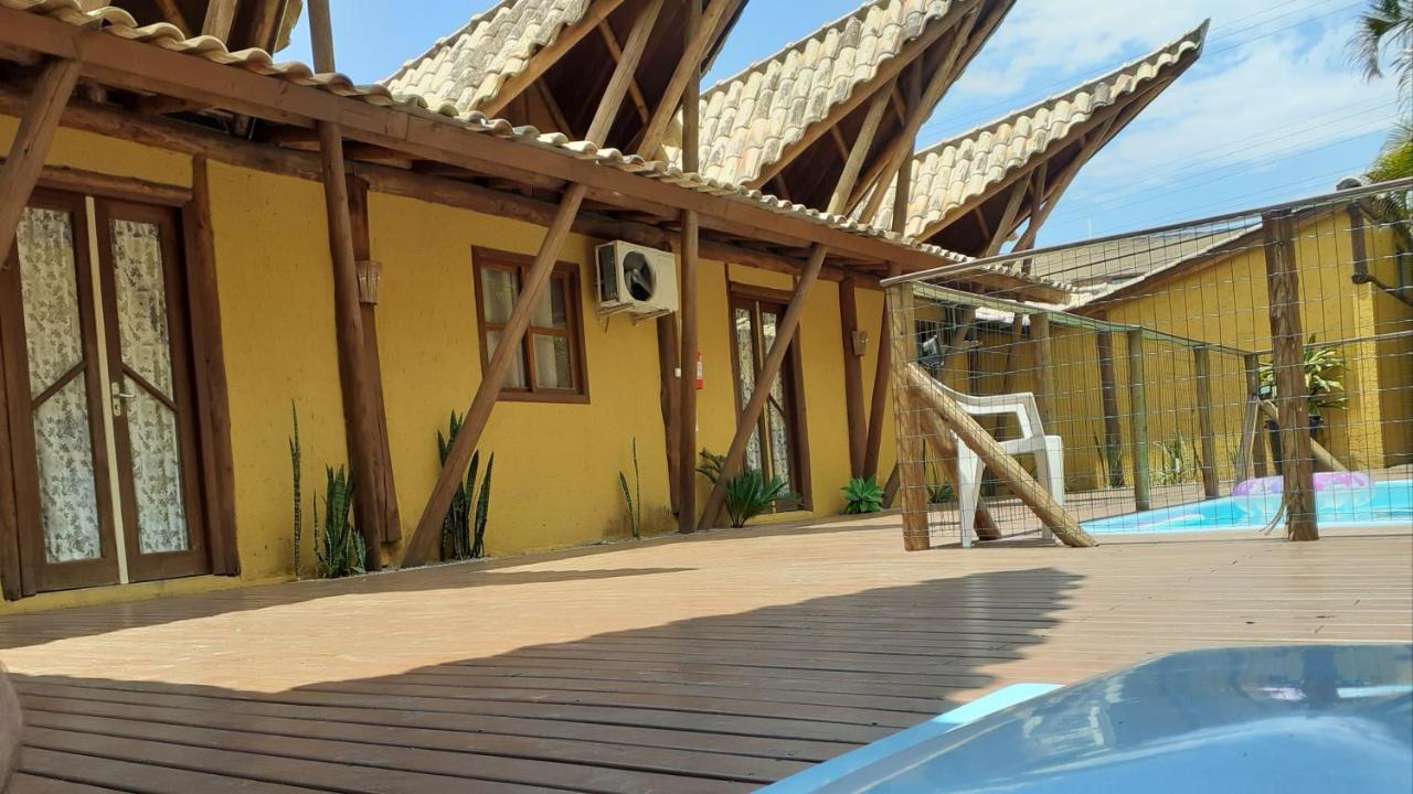 Ferienwohnung Bula House Uma Quadra Do Mar Garopaba Exterior foto