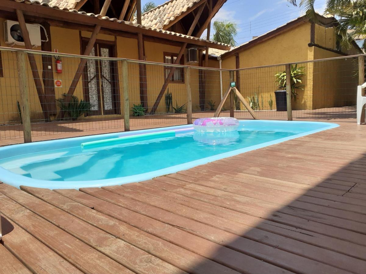 Ferienwohnung Bula House Uma Quadra Do Mar Garopaba Exterior foto